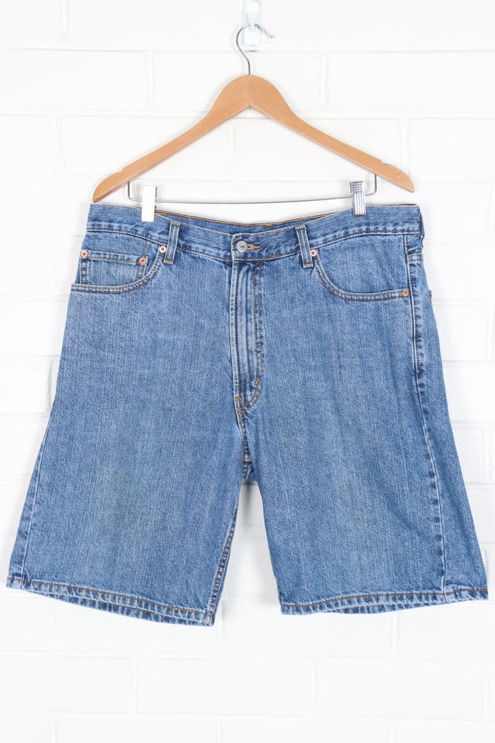 Vintage LEVI'S 550 'Relaxed Fit' Baggy Jort Shorts (36)