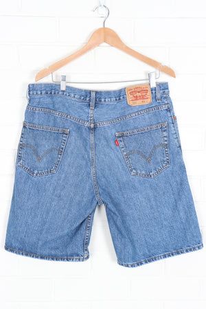 Vintage LEVI'S 550 'Relaxed Fit' Baggy Jort Shorts (36)