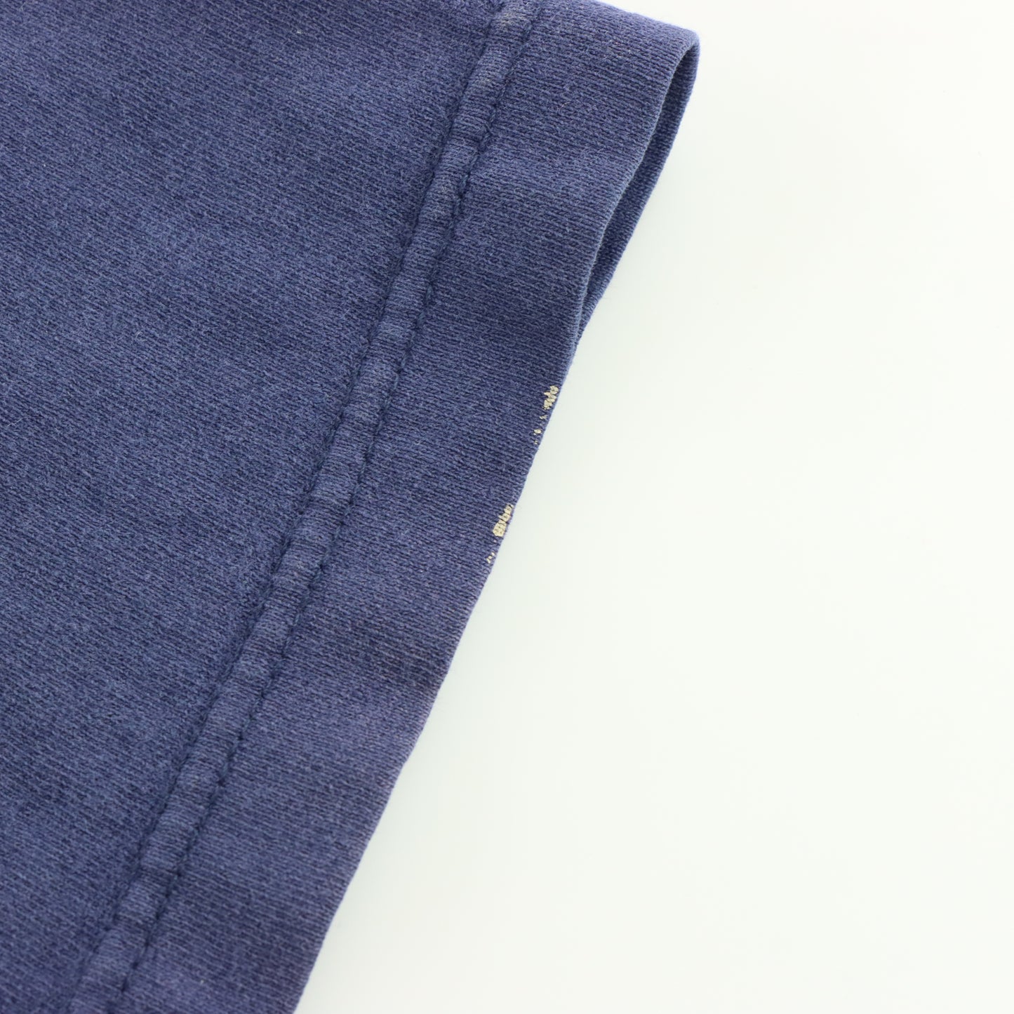 ADIDAS Blue & Yellow Retro Style Logo Graphic TShirt (M-L)