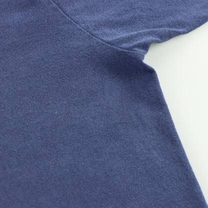 ADIDAS Blue & Yellow Retro Style Logo Graphic TShirt (M-L)