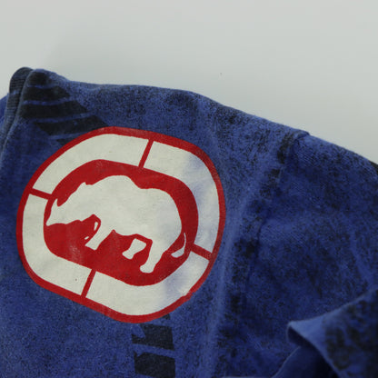 ECKO UNLIMITED All Over Print Graphic Blue MMA TShirt (M)