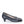 Vintage CHANEL Black Leather Patent Toe Cap Kitten Heels (38.5)