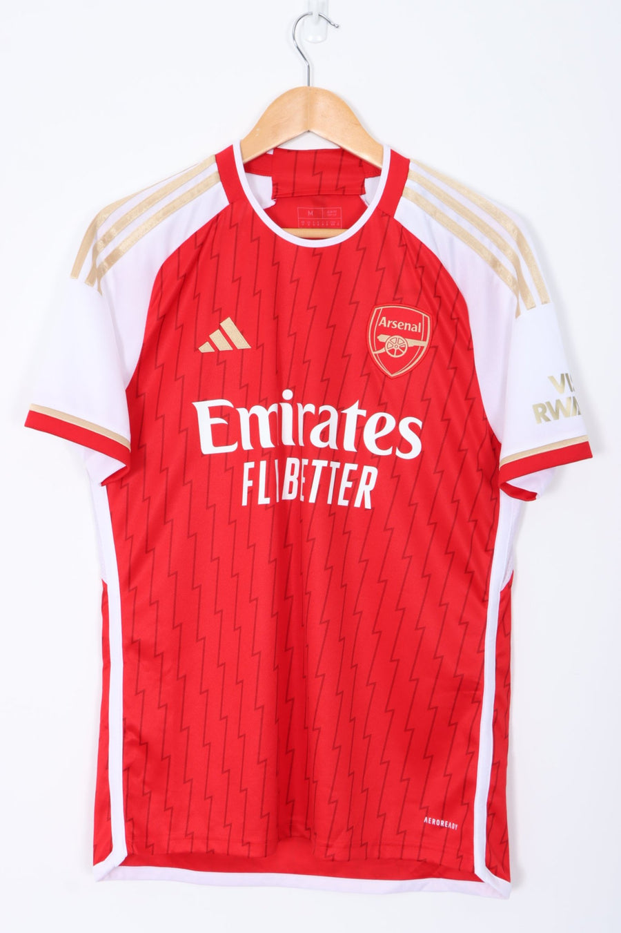 Arsenal 2023/2024 Saka #7 ADIDAS Home Soccer Jersey NWT (M)