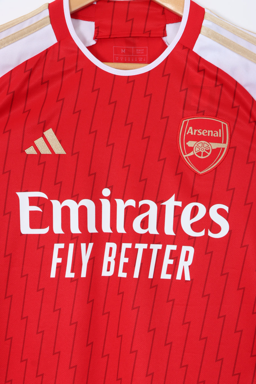 Arsenal 2023/2024 Saka #7 ADIDAS Home Soccer Jersey NWT (M)