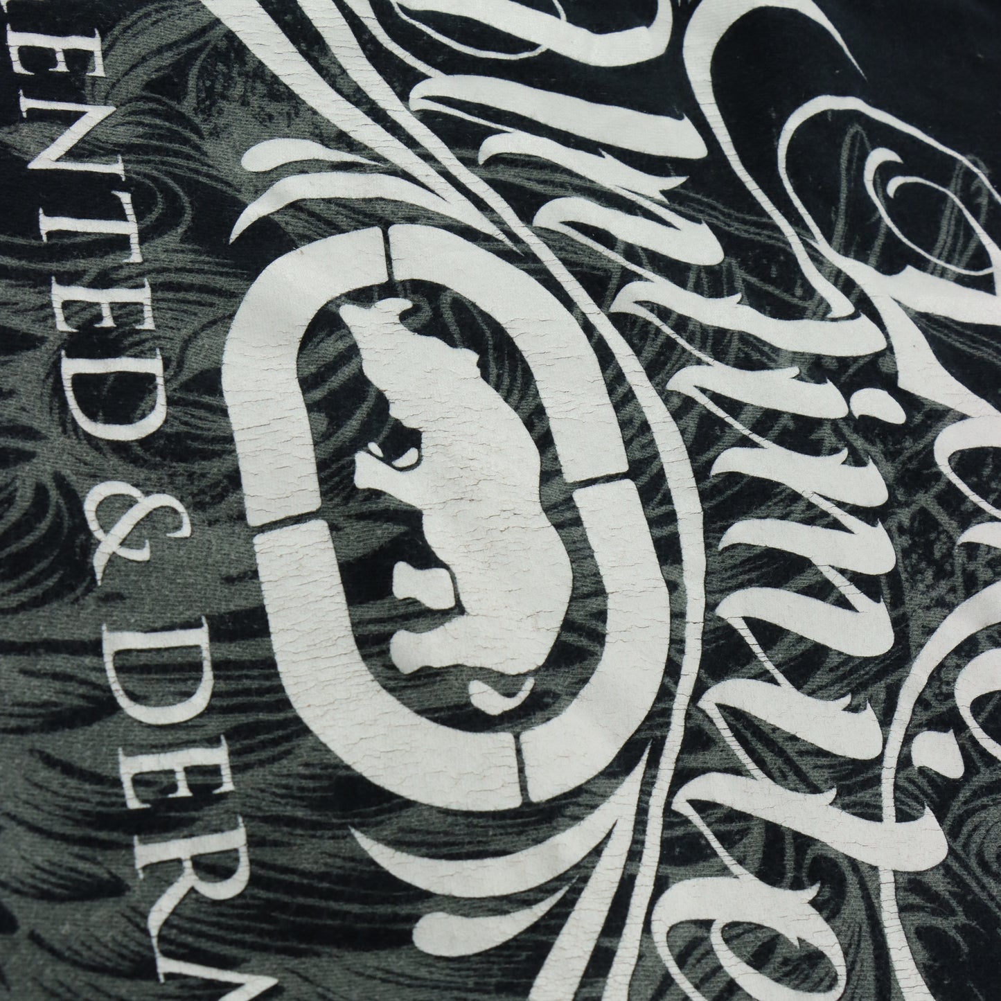 ECKO UNLTD "Demented & Deranged" Double Sided Black Y2K Style T-Shirt (XL-XXL)