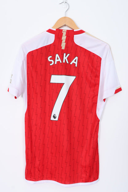 Arsenal 2023/2024 Saka #7 ADIDAS Home Soccer Jersey NWT (M)