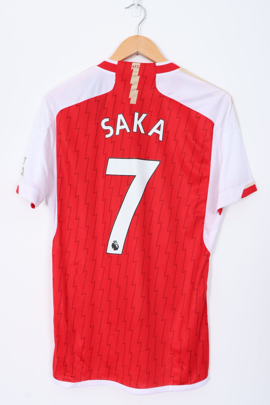 Arsenal 2023/2024 Saka #7 ADIDAS Home Soccer Jersey NWT (M)