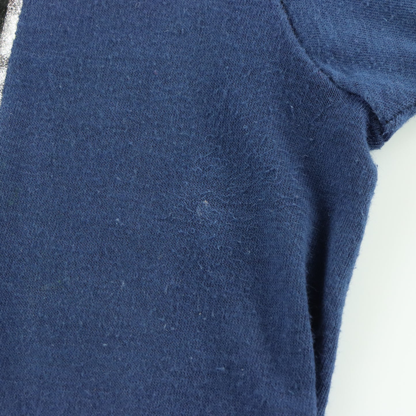 Vintage 1978 Dolly Parton Glitter Graphic Blue Single Stitch T-Shirt USA Made (Women's M-L)