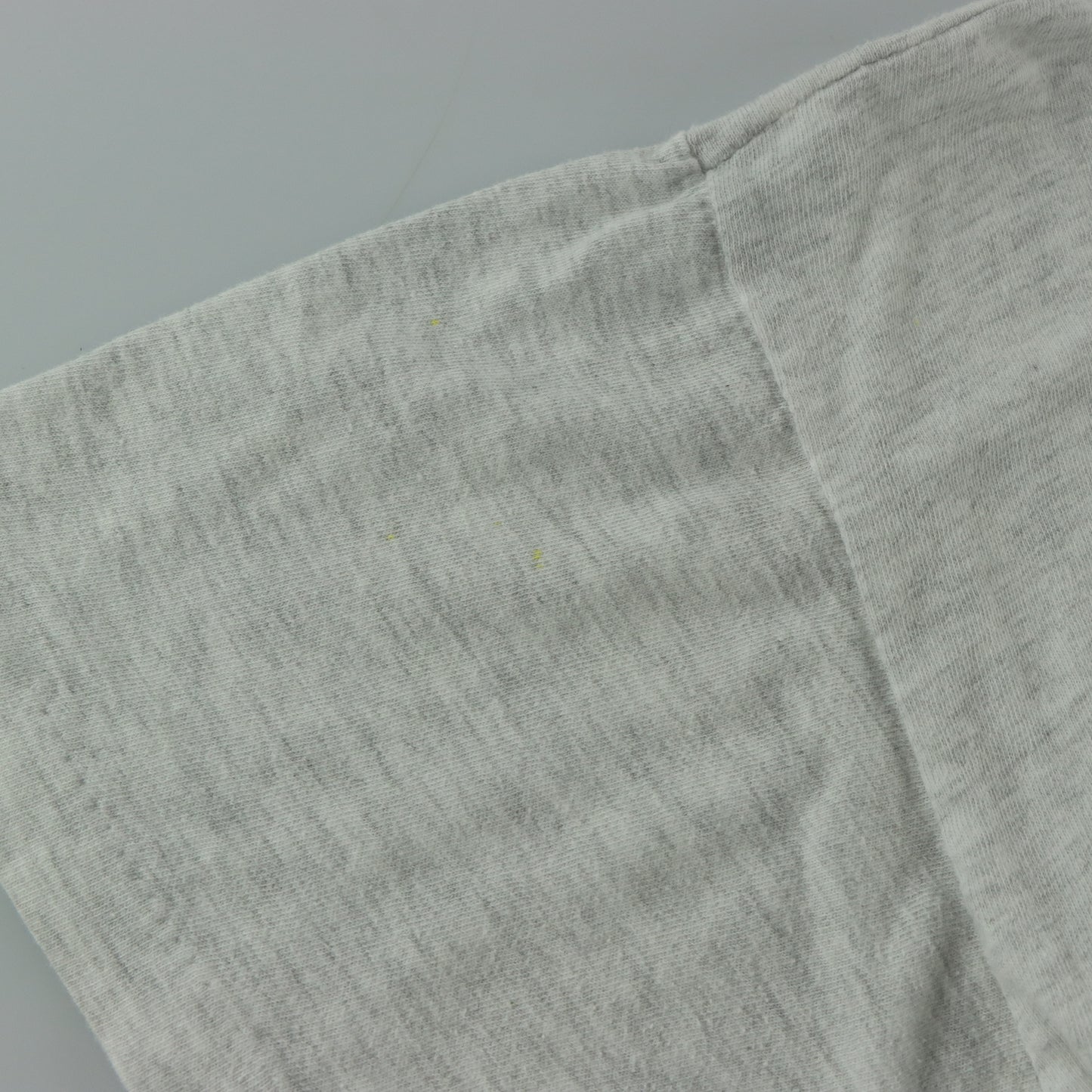 Vintage 1995 Kansas City Chiefs Light Heather Grey Single Stitch Football Tee (L)