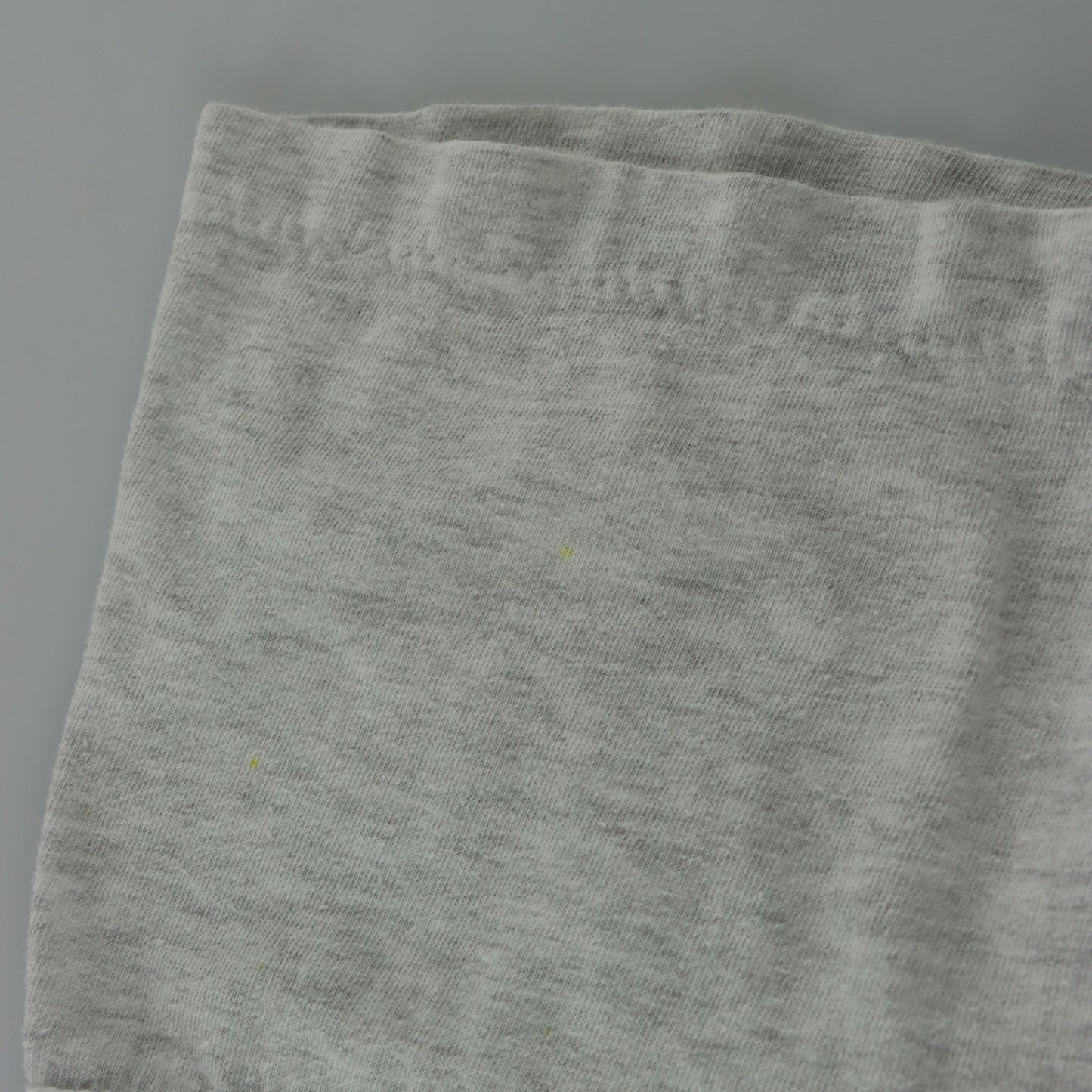 Vintage 1995 Kansas City Chiefs Light Heather Grey Single Stitch Football Tee (L)