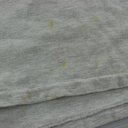 Vintage 1995 Kansas City Chiefs Light Heather Grey Single Stitch Football Tee (L)