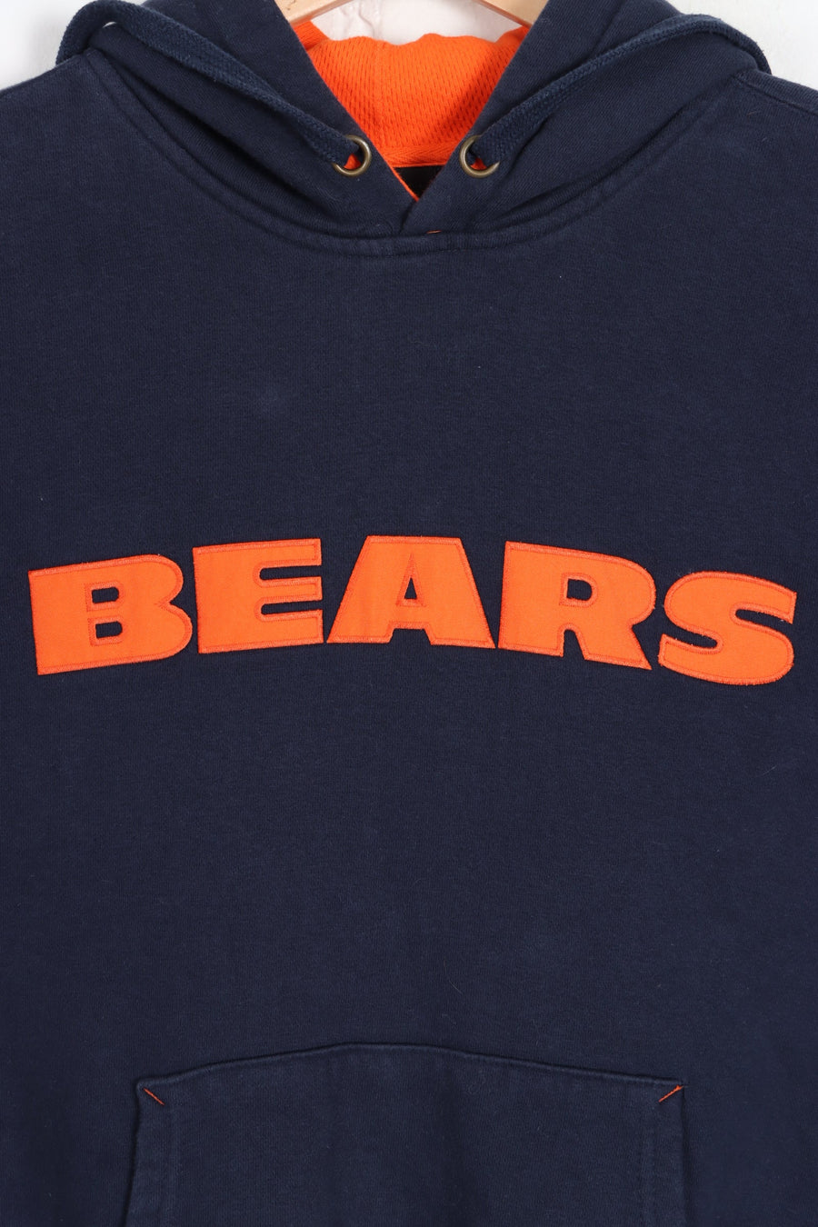 NFL Chicago Bears Spell Out Hoodie with Sleeve Pocket (L)