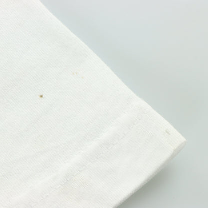 NIKE Embroidered Swoosh Logo Greece Made White & Black Tee (XXL)