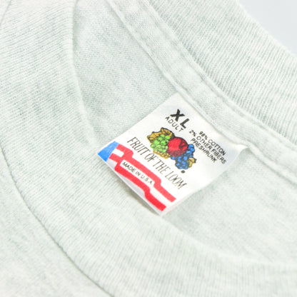 Vintage Georgia 'Southern Football' Single Stitch USA Made Grey T Shirt (XL)