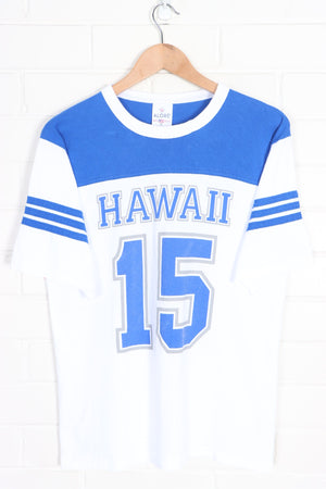 Vintage Hawaii #15 Varsity Single Stitch T-Shirt USA Made (M)