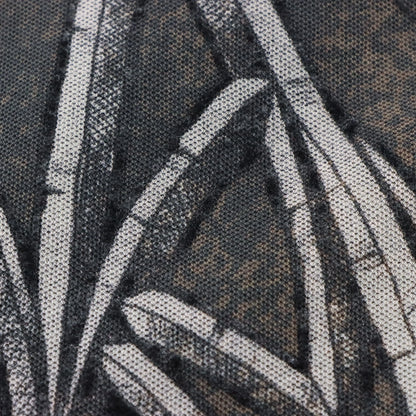 Vintage AFFLICTION 'Cathedral Series' USA Made Y2K Black & Brown Polo Shirt (XL)