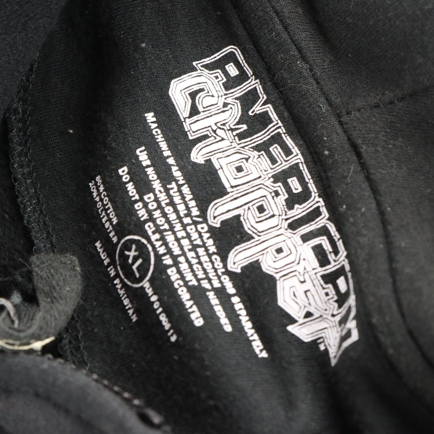 Vintage AMERICAN CHOPPER Y2K Double Snake Dagger RARE Glitter Sweatshirt (XL)