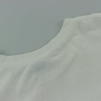 Vintage 1990 "Magic Johnson" Los Angeles Lakers NBA White Single Stitch Tee (M-L)