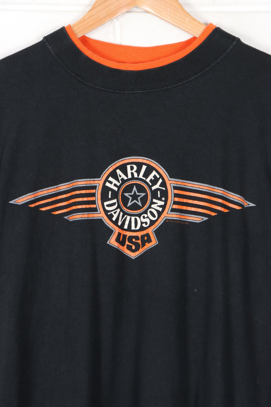 HARLEY DAVIDSON Thiel's Wheels Layered T-Shirt (M)