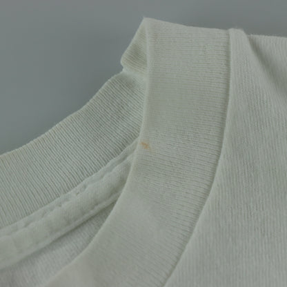 Vintage 1990 "Magic Johnson" Los Angeles Lakers NBA White Single Stitch Tee (M-L)