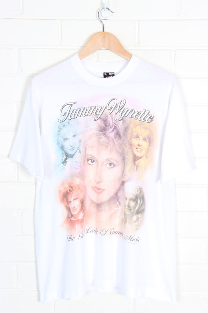 Tammy Wynette 1995 'The First Lady of Country Music' 50/50 Band Tee (XL)