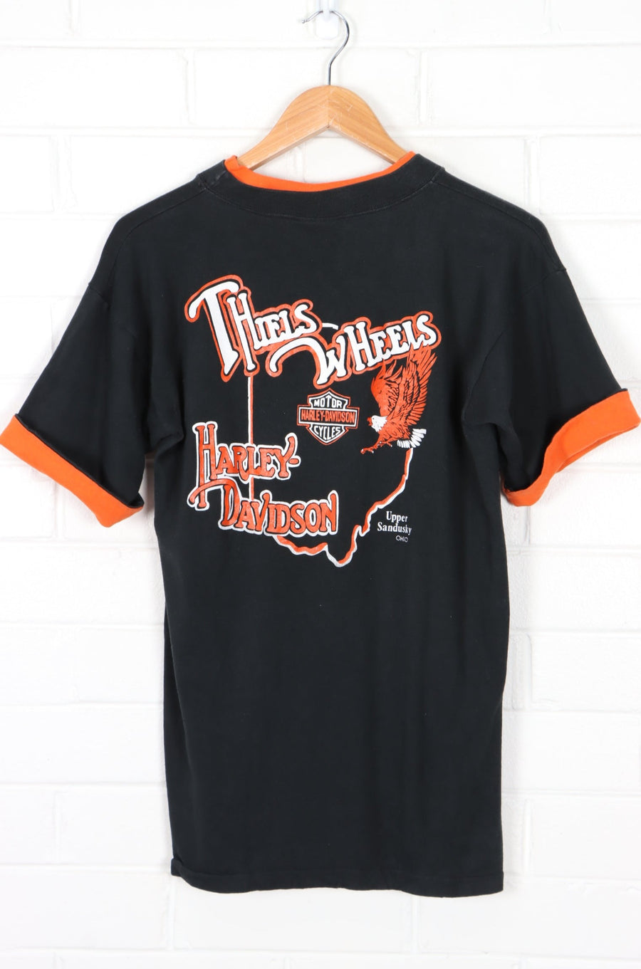 HARLEY DAVIDSON Thiel's Wheels Layered T-Shirt (M)