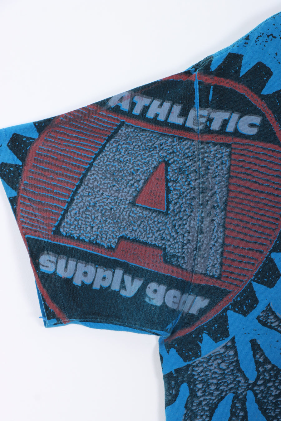 Athletic Supply Gear 90s 'All Terrain' All Over Single Stitch Oversized T-Shirt (XL-XXL)