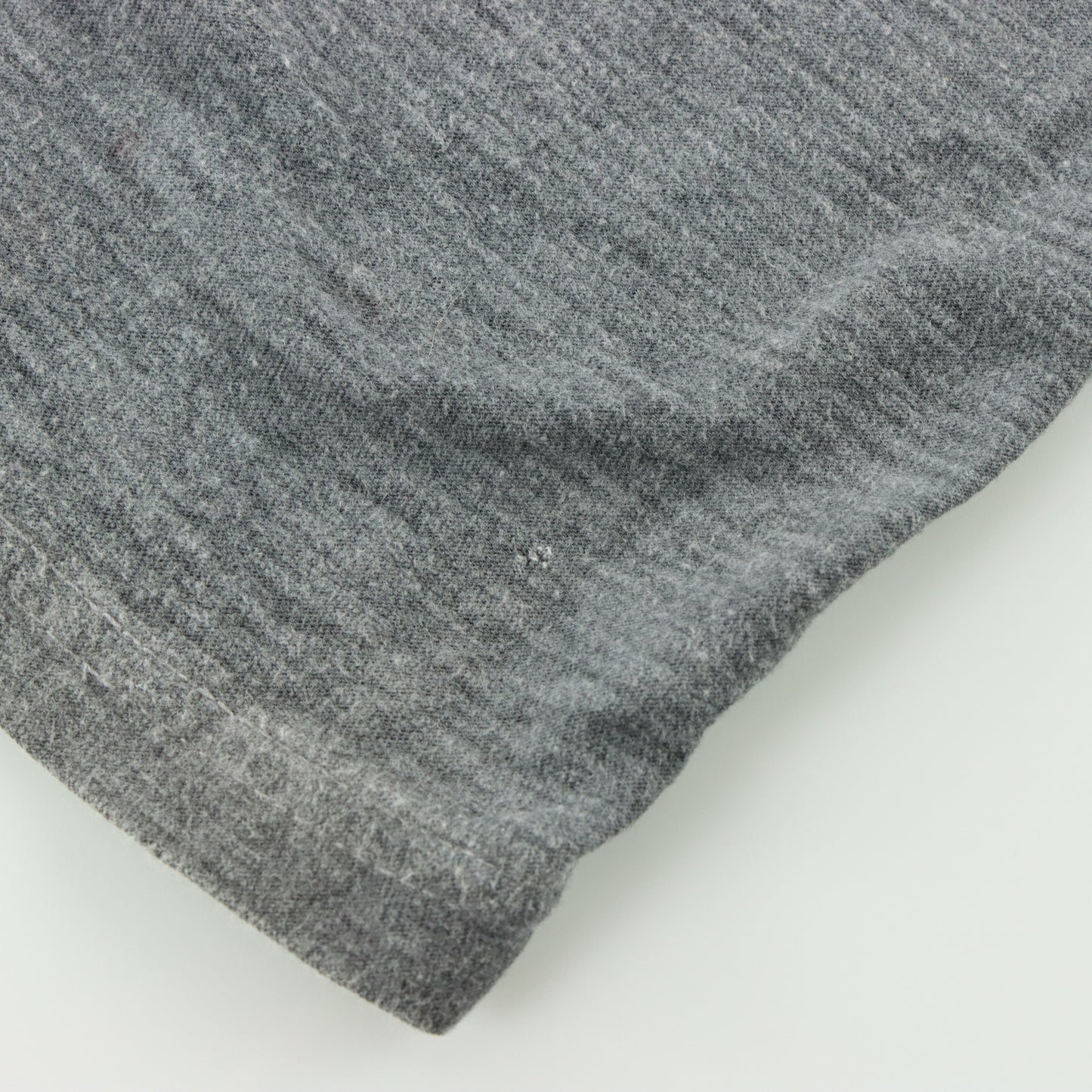 AFFLICTION x EDDIE TROTTA Grey Double Sided 'American Customs' 1/4 Button USA Made T-Shirt (L)