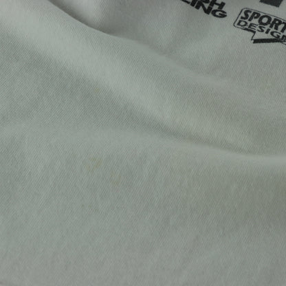 Vintage 1995 Ted Musgrave 'Distant Thunder Tour' NASCAR Double Sided White Single Stitch HANES Tee (L)