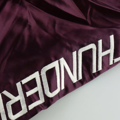 Vintage Ford 'Thunderbird' Bill Elliot NASCAR Embroidered Racing Bomber Jacket (M)