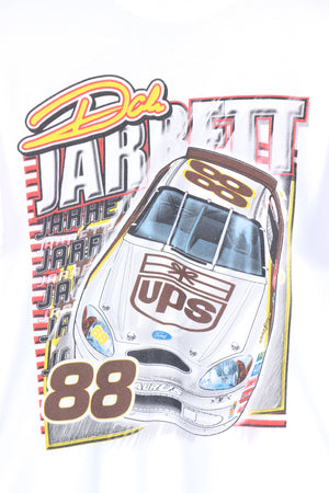 NASCAR Dale Jarrett 88 UPS 'The Fastest Package in Town' Tee (L)