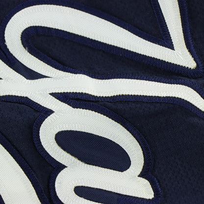 YANKEES Baseball Navy & White MLB Zip Up Windbreaker Jacket (XL)