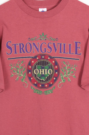 Ohio Burgundy Strongsville Destination Tee (M-L)
