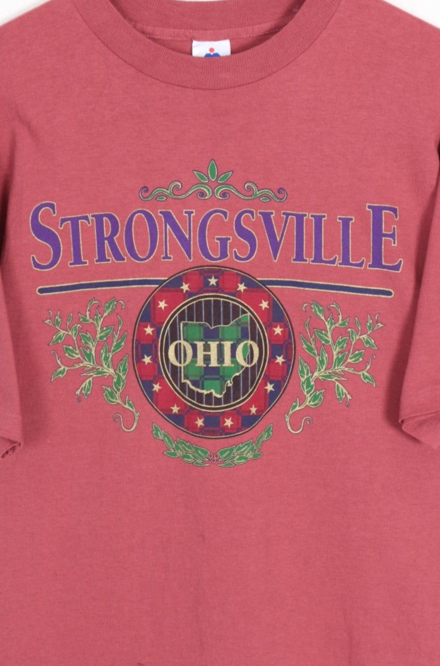 Ohio Burgundy Strongsville Destination Tee (M-L)