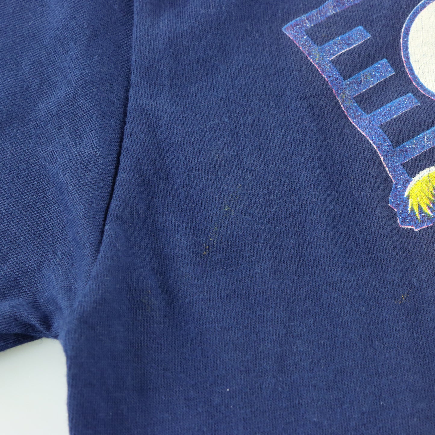 Vintage 1988 Camel Cigarettes "75 Years And Still Smokin'" Blue Single Stitch Slim Fit Tee USA Made (S)