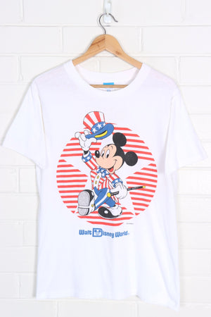 Walt Disney World Mickey Mouse Patriotic USA Made Tee (M)