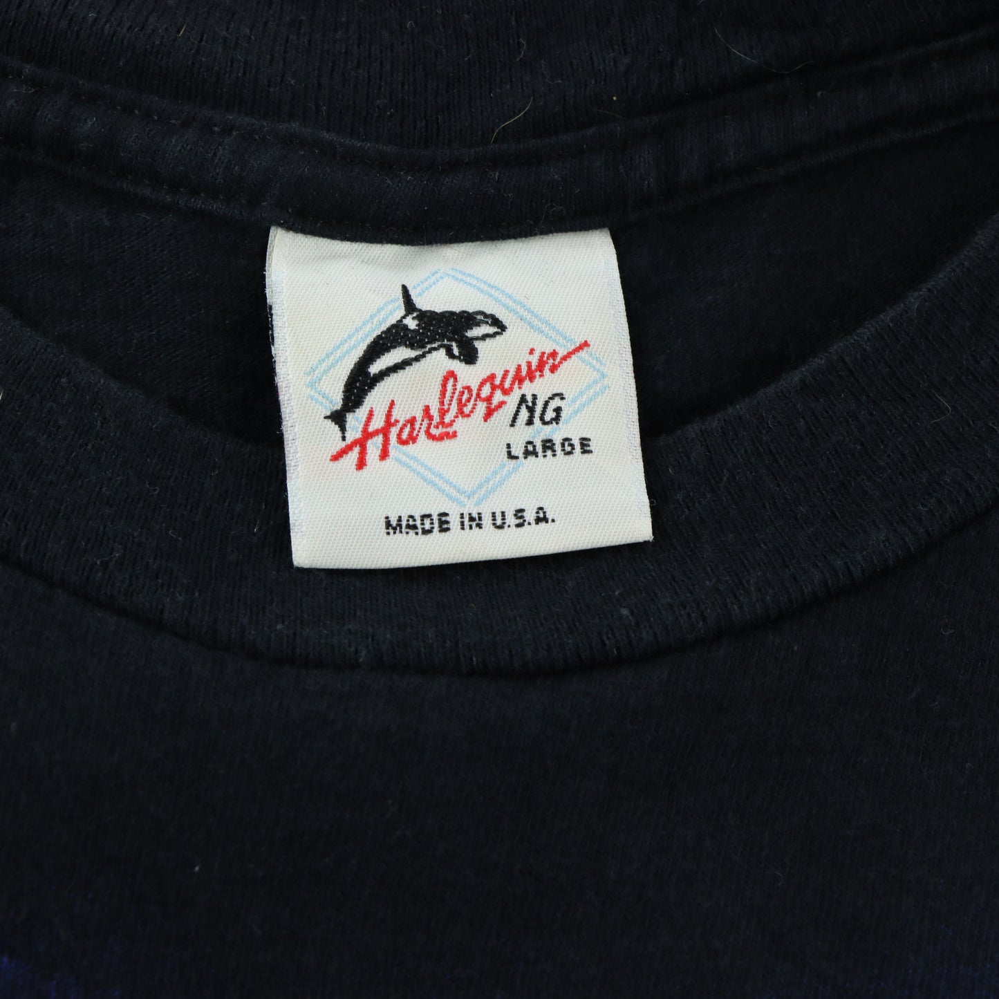 Vintage 1990 Double Sided Peter Kull 'Dynamic Solar System' Single Stich T-Shirt USA Made (L)