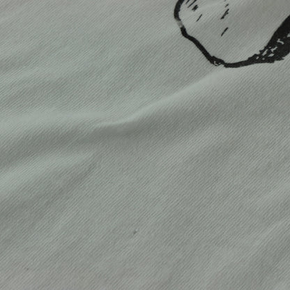 Vintage 1993 Double Sided Black & White Cow Illustration Single Stitch T-Shirt (XL TALL)