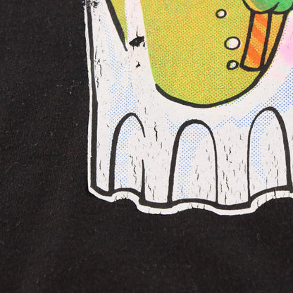 Vintage 1974 Frog Beer Single Stitch Black T-Shirt (S TALL)