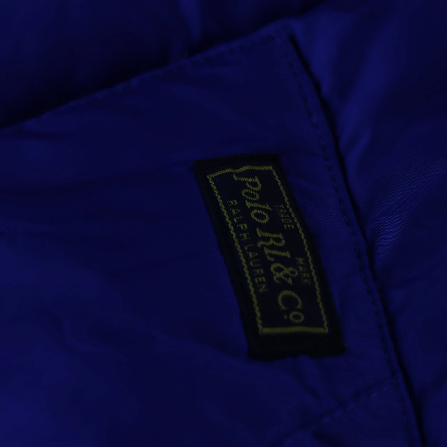 POLO RALPH LAURER Royal Blue Hooded Puffer Jacket (XL) - Vintage Sole Melbourne
