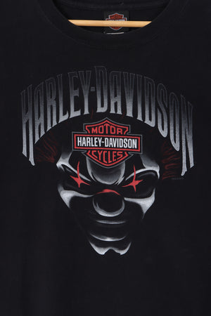 HARLEY DAVIDSON Los Angeles Evil Clown Front Back T-Shirt (XL)