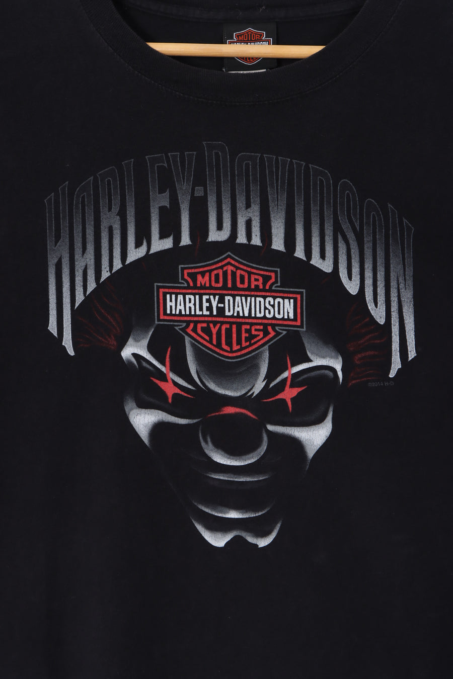 HARLEY DAVIDSON Los Angeles Evil Clown Front Back T-Shirt (XL)