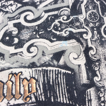 XZAVIER "Family Tradition" Bronze Foil Detail Y2K Style USA Made Cross Dagger T-Shirt (S)