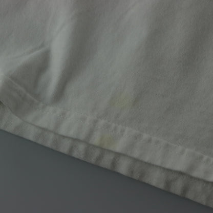 NIKE Y2K Centre Swoosh Red Oval Logo White Tee (XL)