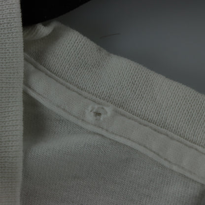 NIKE 90s Spell Out Swoosh Logo Blue & White Tee (XL)