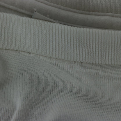 NIKE 90s Spell Out Swoosh Logo Blue & White Tee (XL)