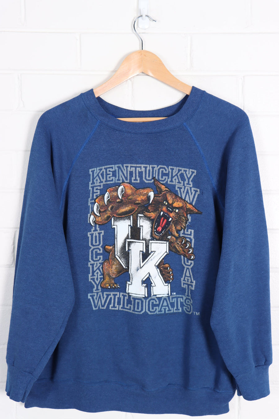 Kentucky Wildcats Big Logo Sweatshirt USA Made (L)