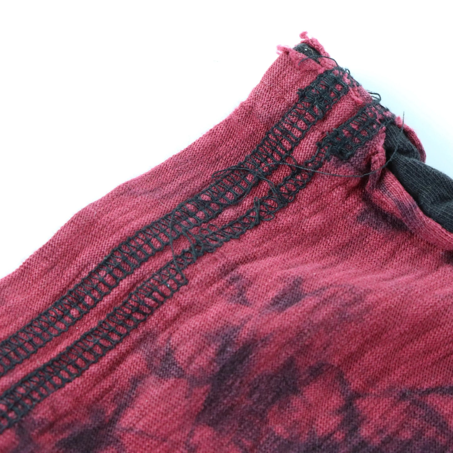 AFFLICTION "Live Fast" Vintage Y2K Red USA Made Long Sleeve Tee (L)