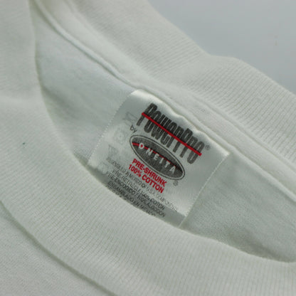 Vintage 90s Hendrick Motorsports NASCAR Single Stitch White Racing Tee (XL) - Vintage Sole Melbourne