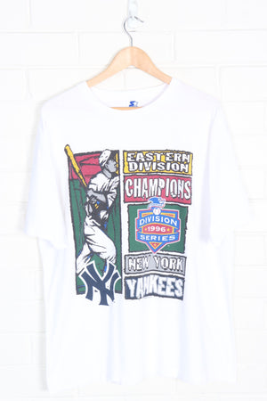 STARTER 1996 Vintage MLB Yankees Baseball Champions T-Shirt (XL)